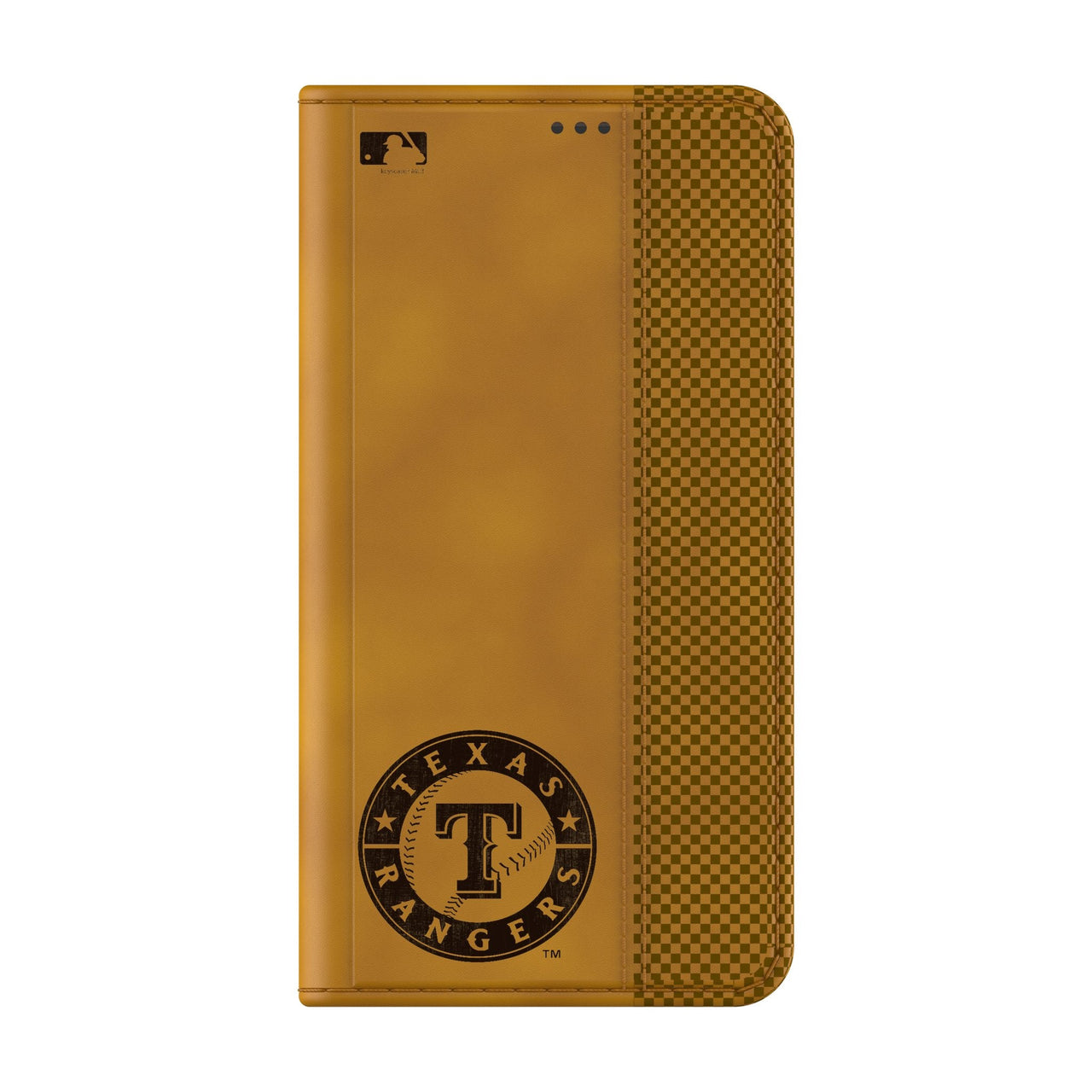 Texas Rangers Burn Folio Phone Case-1