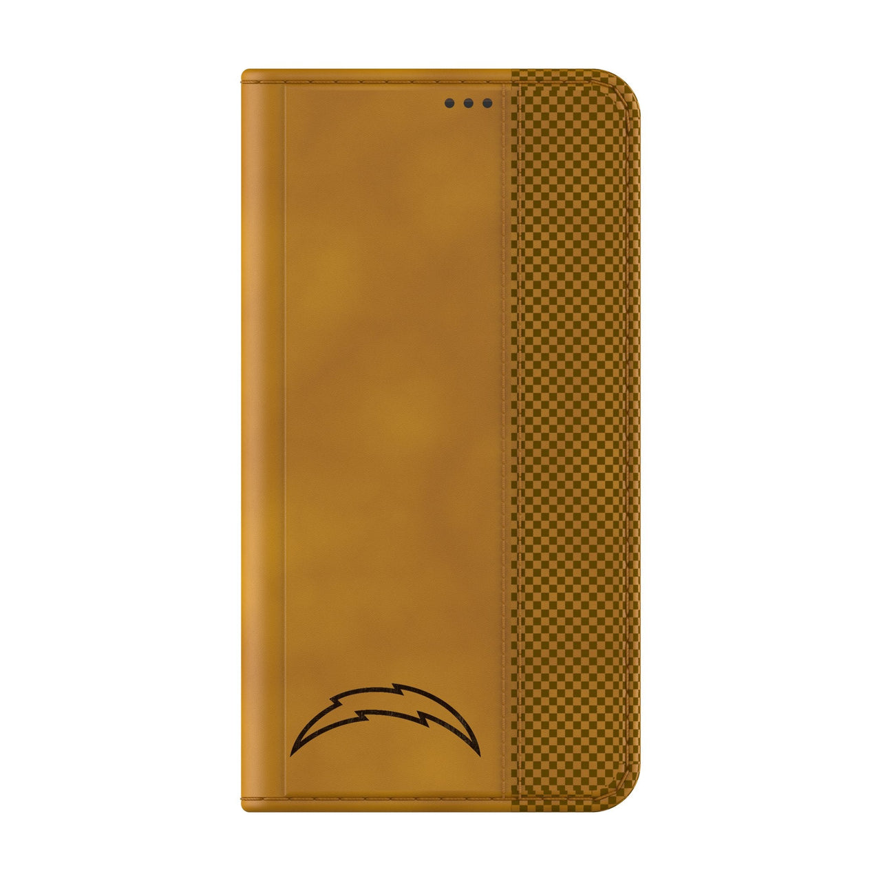 Los Angeles Chargers Burn Folio Phone Case-1