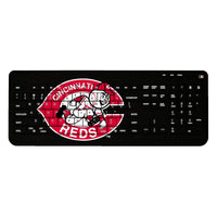 Thumbnail for Cincinnati Reds 1974-1992 - Cooperstown Collection Solid Wireless USB Keyboard-0