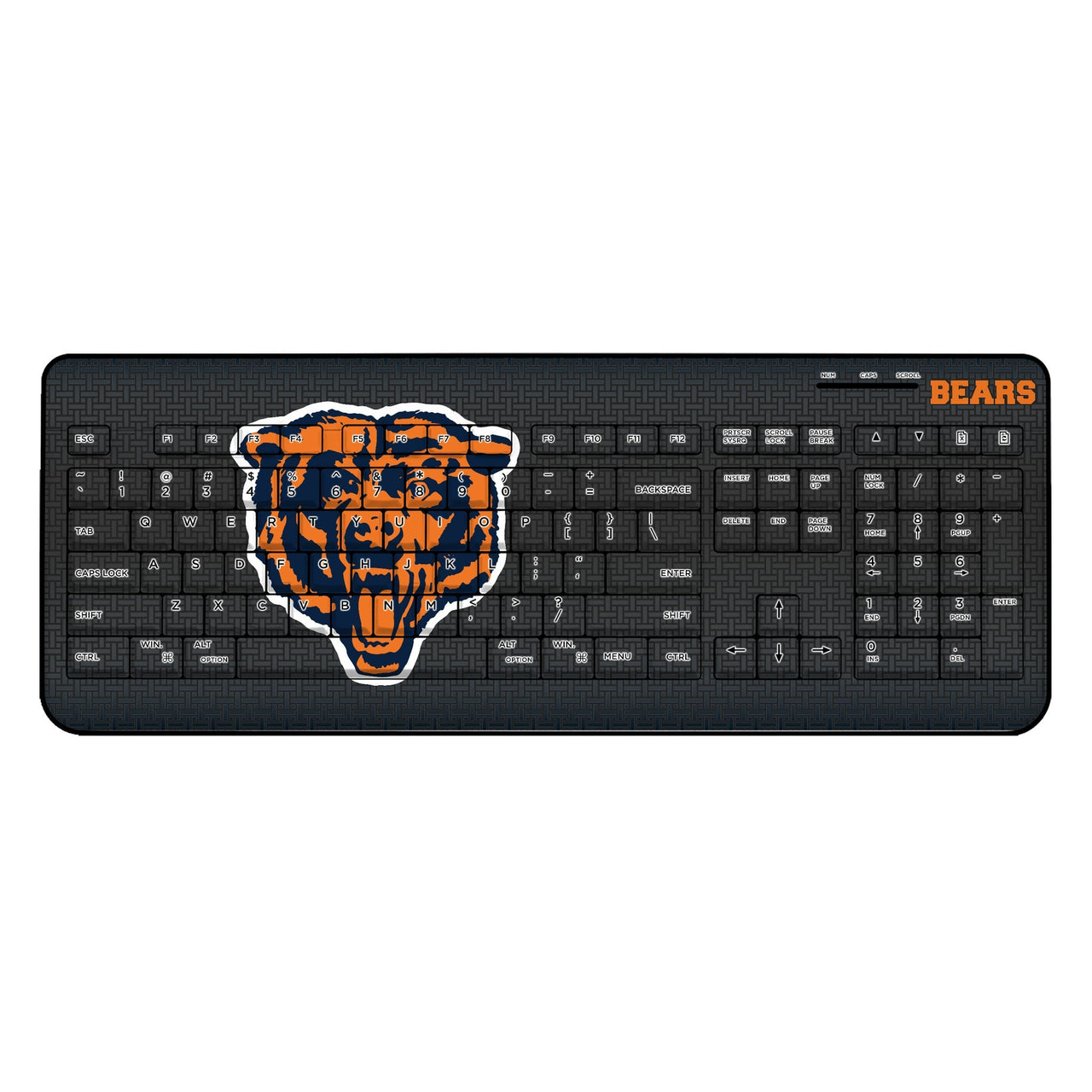 Chicago Bears 1946 Historic Collection Linen Wireless USB Keyboard-0