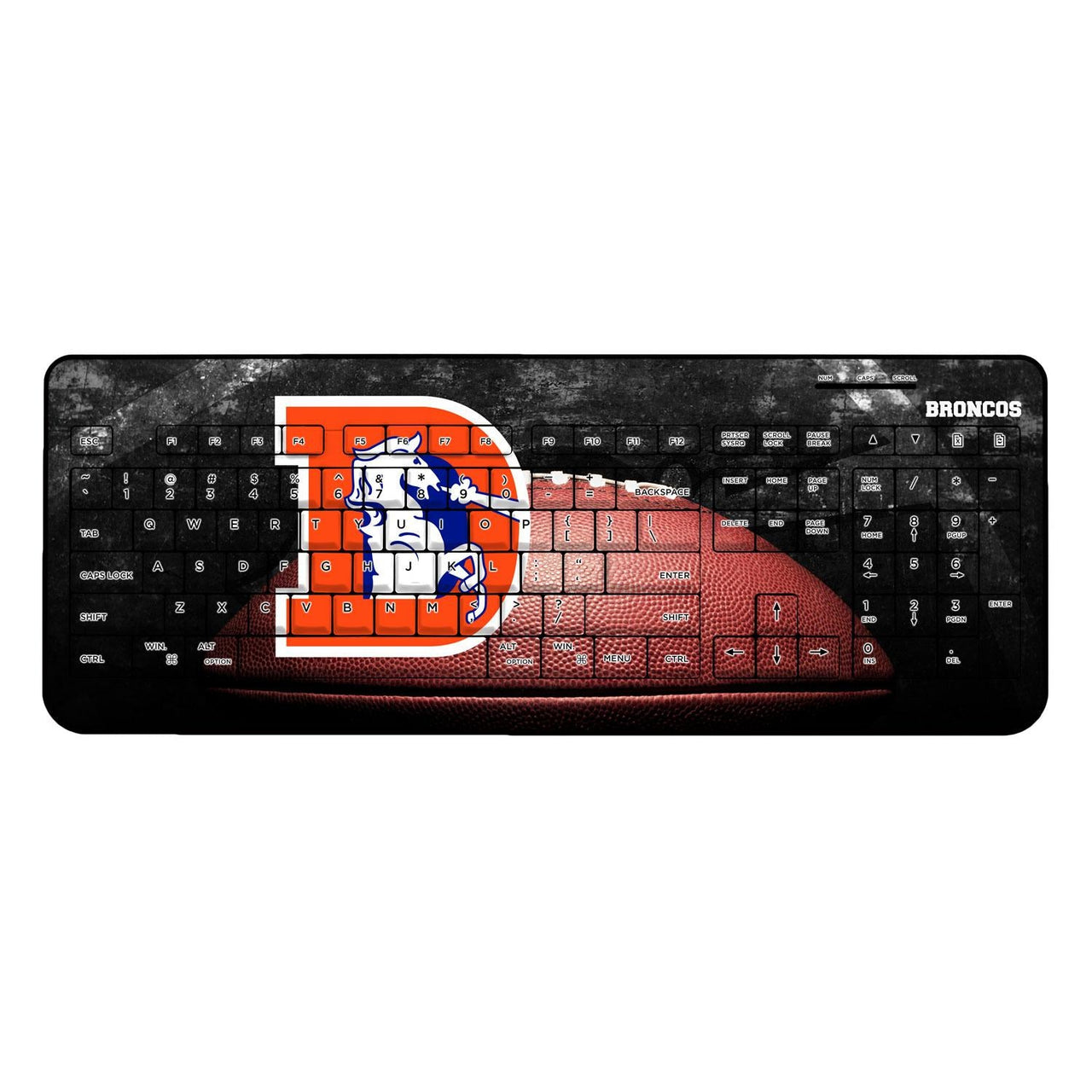 Denver Broncos 1993-1996 Historic Collection Legendary Wireless USB Keyboard-0