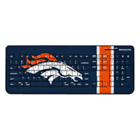 Thumbnail for Denver Broncos Stripe Wireless USB Keyboard-0