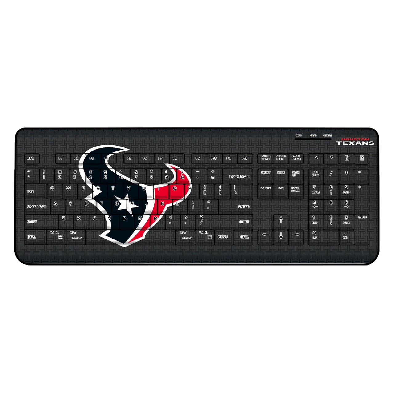 Houston Texans Linen Wireless USB Keyboard-0