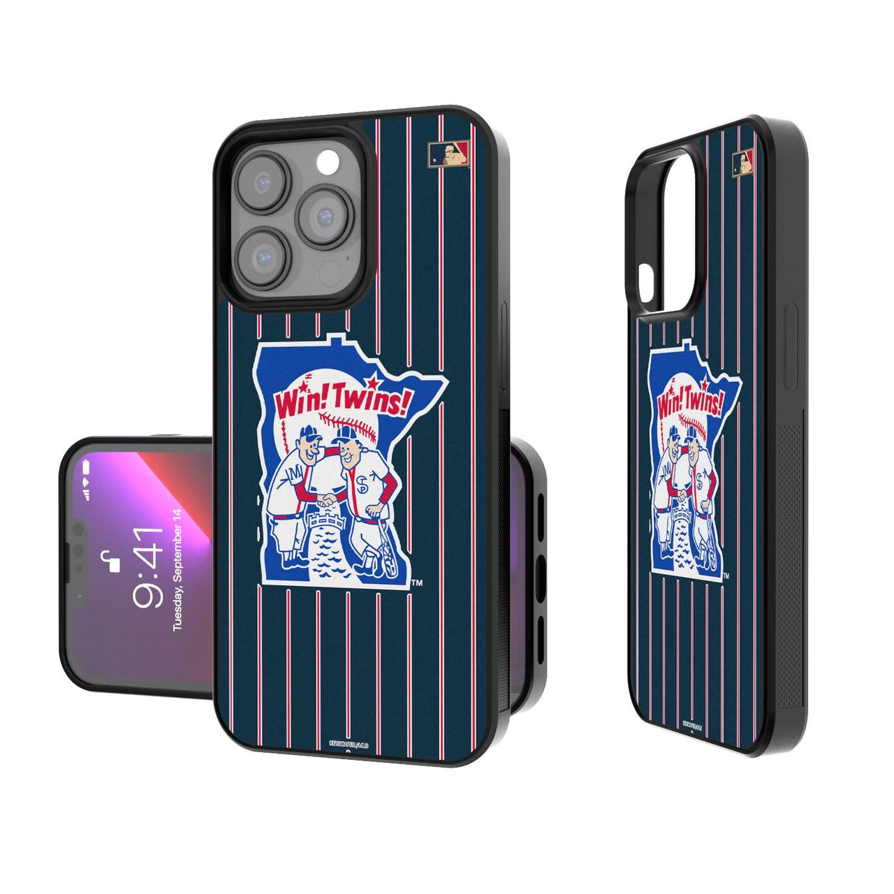 Minnesota Twins 1976-1986 - Cooperstown Collection Pinstripe Bump Case-0