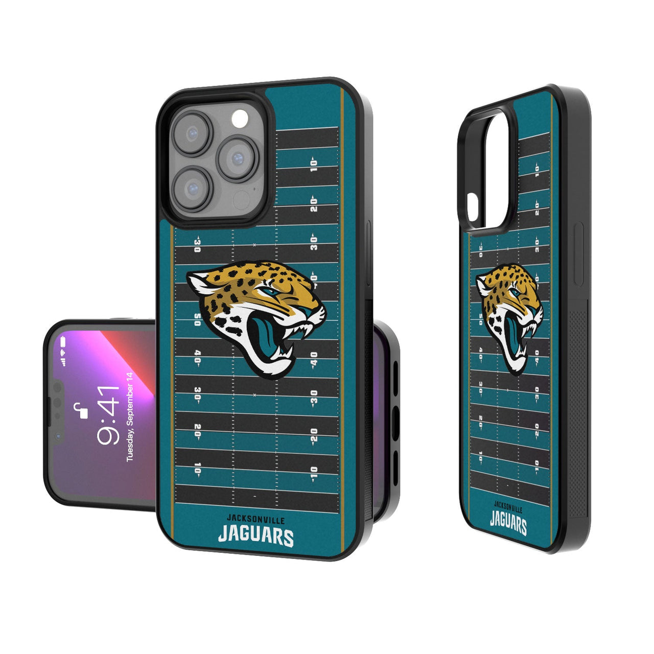 Jacksonville Jaguars Football Field Bump Case-0