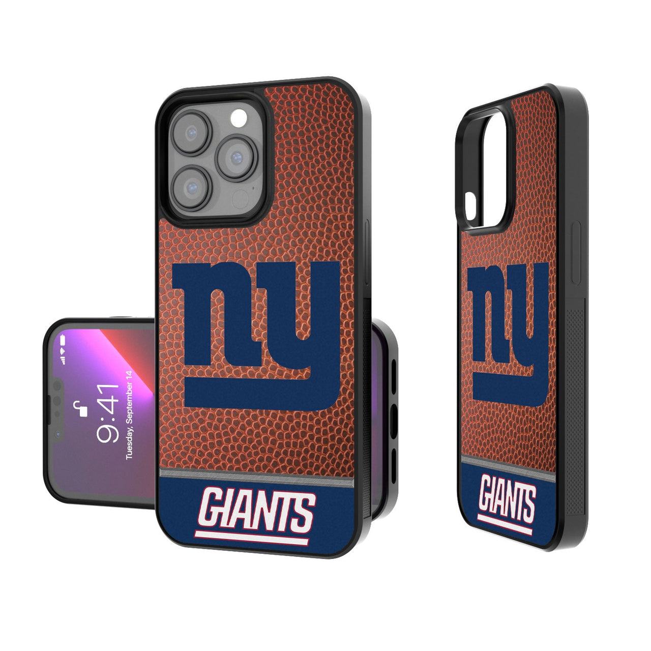 New York Giants Football Wordmark Bump Case-0