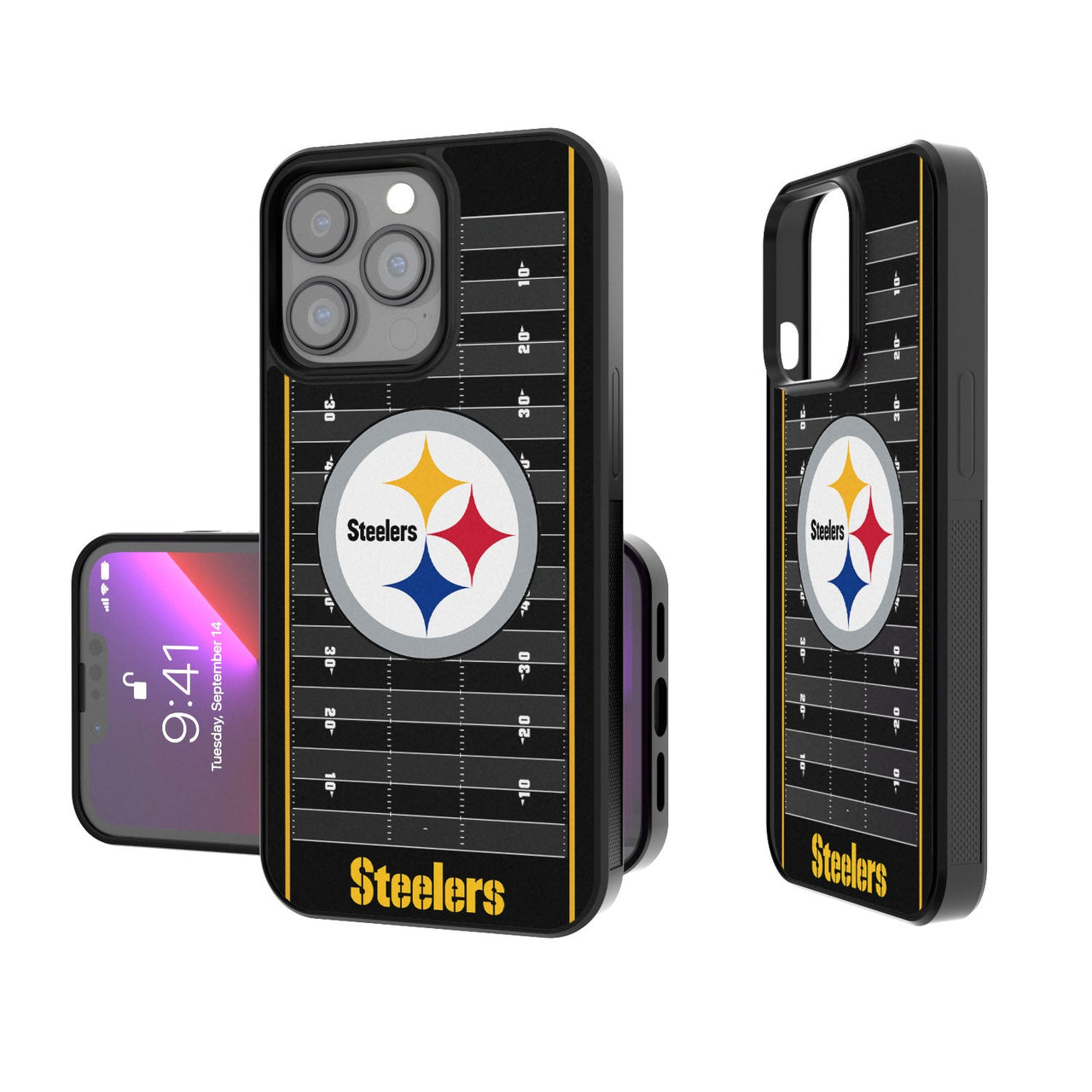 Pittsburgh Steelers Football Field Bump Case-0