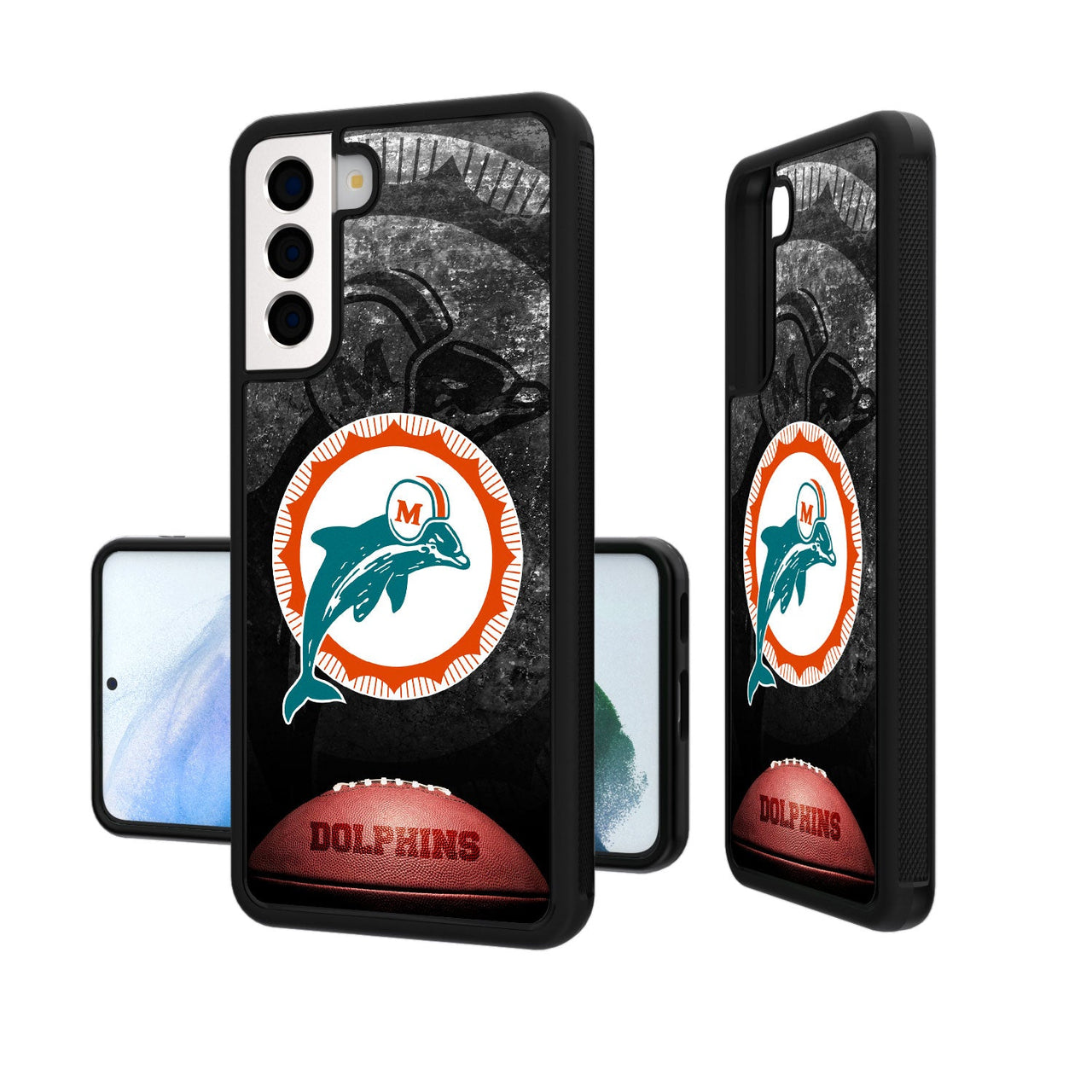 Miami Dolphins 1966-1973 Historic Collection Legendary Bumper Case-19