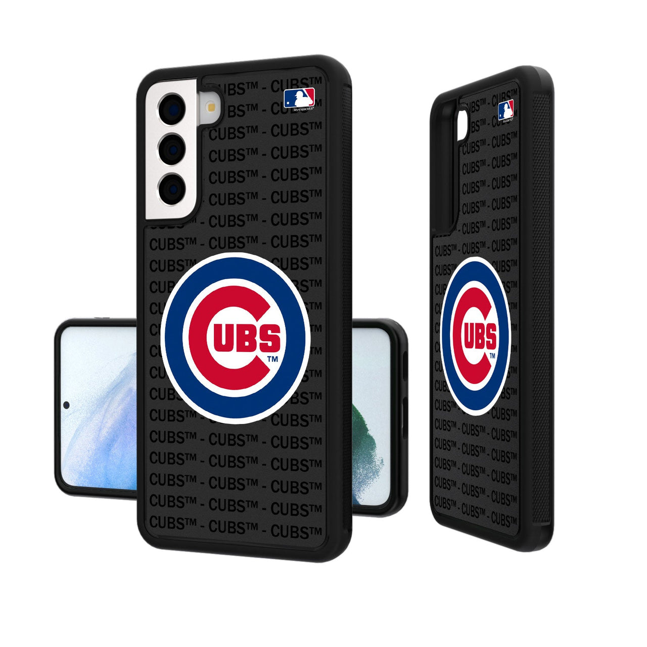 Chicago Cubs Blackletter Bumper Case-19