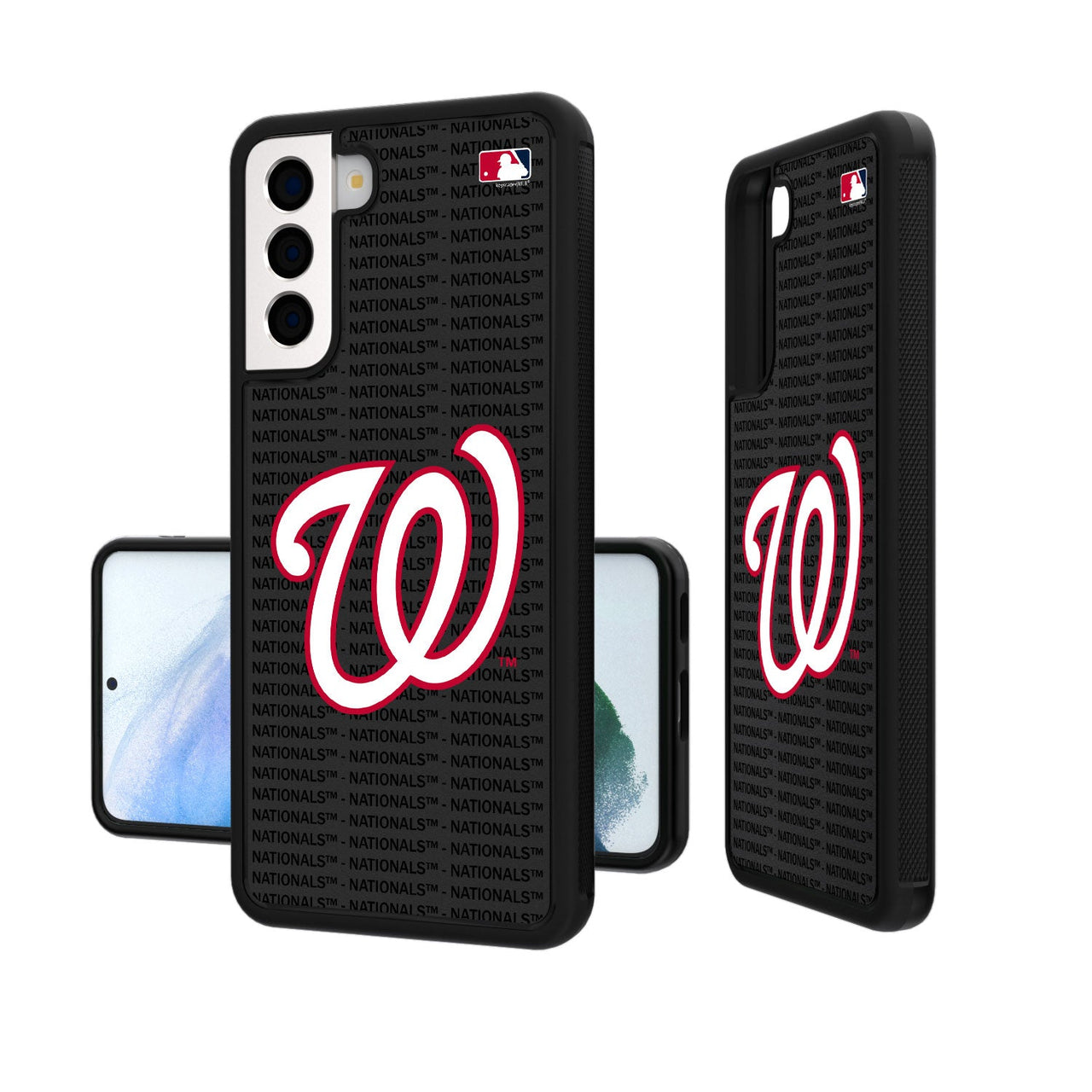 Washington Nationals Blackletter Bumper Case-19