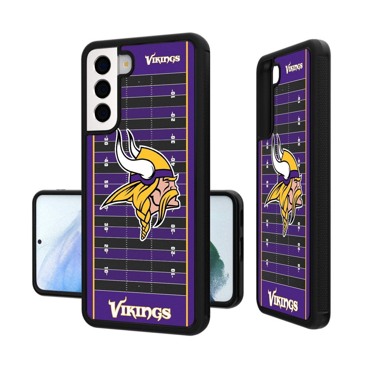 Minnesota Vikings Football Field Bumper Case-19