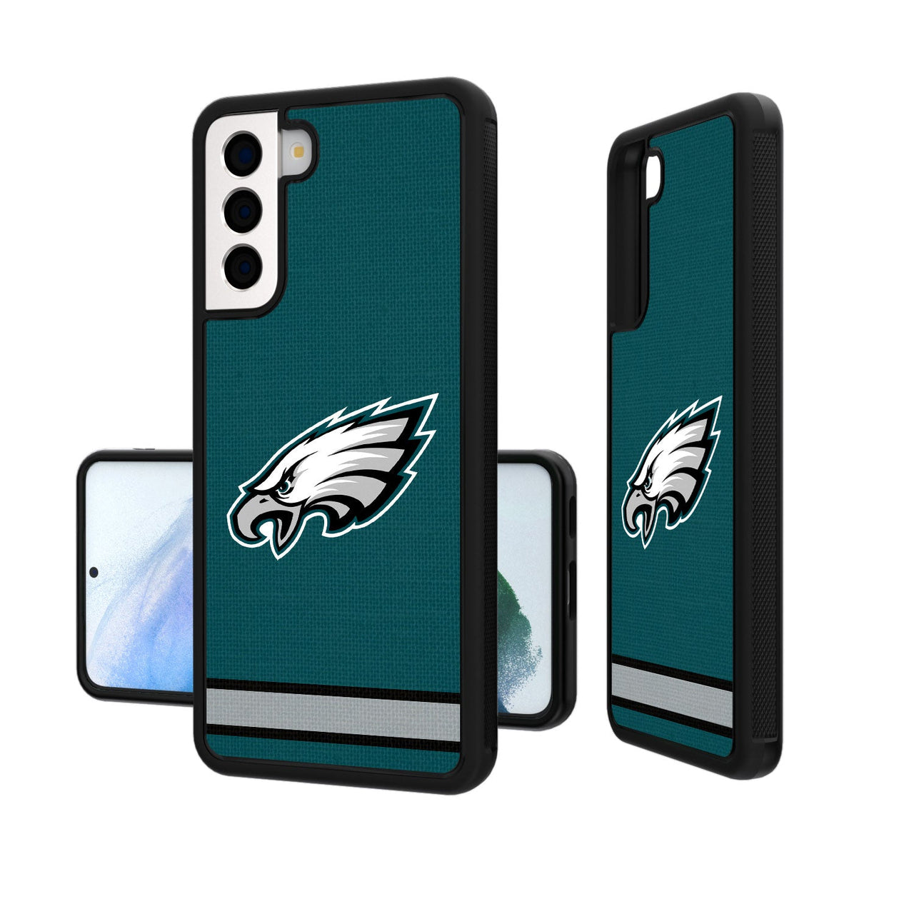 Philadelphia Eagles Stripe Bumper Case-19