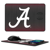 Thumbnail for Alabama Crimson Tide Linen 15-Watt Wireless Charger and Mouse Pad-0