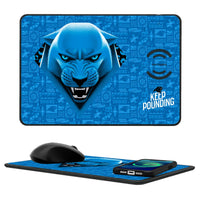 Thumbnail for Carolina Panthers 2024 Illustrated Limited Edition 15-Watt Wireless Charger and Mouse Pad-0