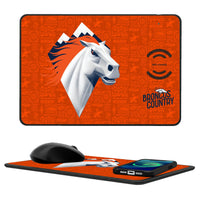 Thumbnail for Denver Broncos 2024 Illustrated Limited Edition 15-Watt Wireless Charger and Mouse Pad-0