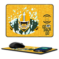 Thumbnail for Green Bay Packers 2024 Illustrated Limited Edition 15-Watt Wireless Charger and Mouse Pad-0