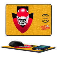 Thumbnail for Kansas City Chiefs 2024 Illustrated Limited Edition 15-Watt Wireless Charger and Mouse Pad-0