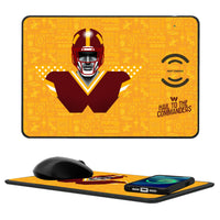 Thumbnail for Washington Commanders 2024 Illustrated Limited Edition 15-Watt Wireless Charger and Mouse Pad-0