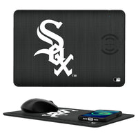 Thumbnail for Chicago White Sox Linen 15-Watt Wireless Charger and Mouse Pad-0