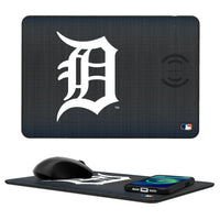 Thumbnail for Detroit Tigers Linen 15-Watt Wireless Charger and Mouse Pad-0