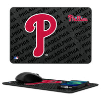 Thumbnail for Philadelphia Phillies Tilt 15-Watt Wireless Charger and Mouse Pad-0