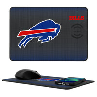 Thumbnail for Buffalo Bills Linen 15-Watt Wireless Charger and Mouse Pad-0