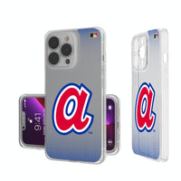 Thumbnail for Atlanta Braves 1972-1980 - Cooperstown Collection Linen Clear Phone Case-0