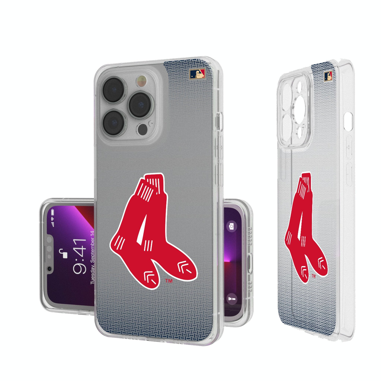 Boston Red Sox 1924-1960 - Cooperstown Collection Linen Clear Phone Case-0