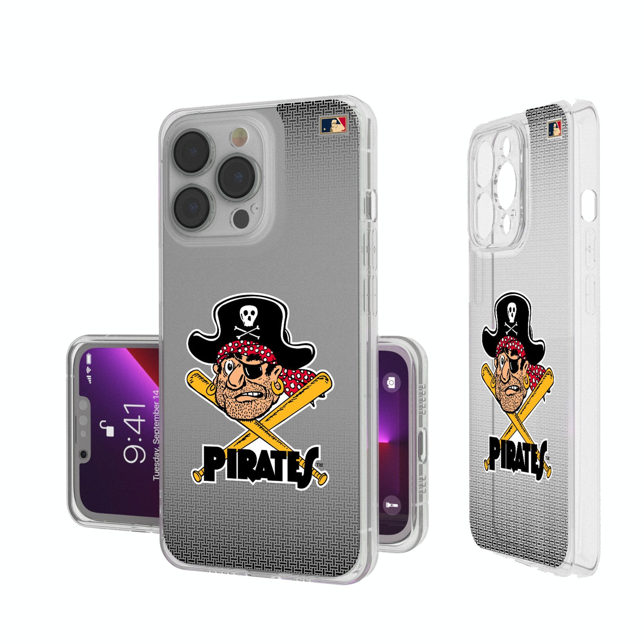 Pittsburgh Pirates 1958-1966 - Cooperstown Collection Linen Clear Phone Case-0