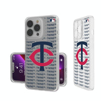 Thumbnail for Minnesota Twins Blackletter Clear Case-0