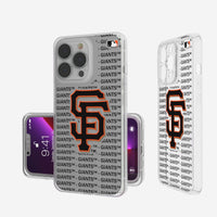 Thumbnail for San Francisco Giants Blackletter Clear Case-0