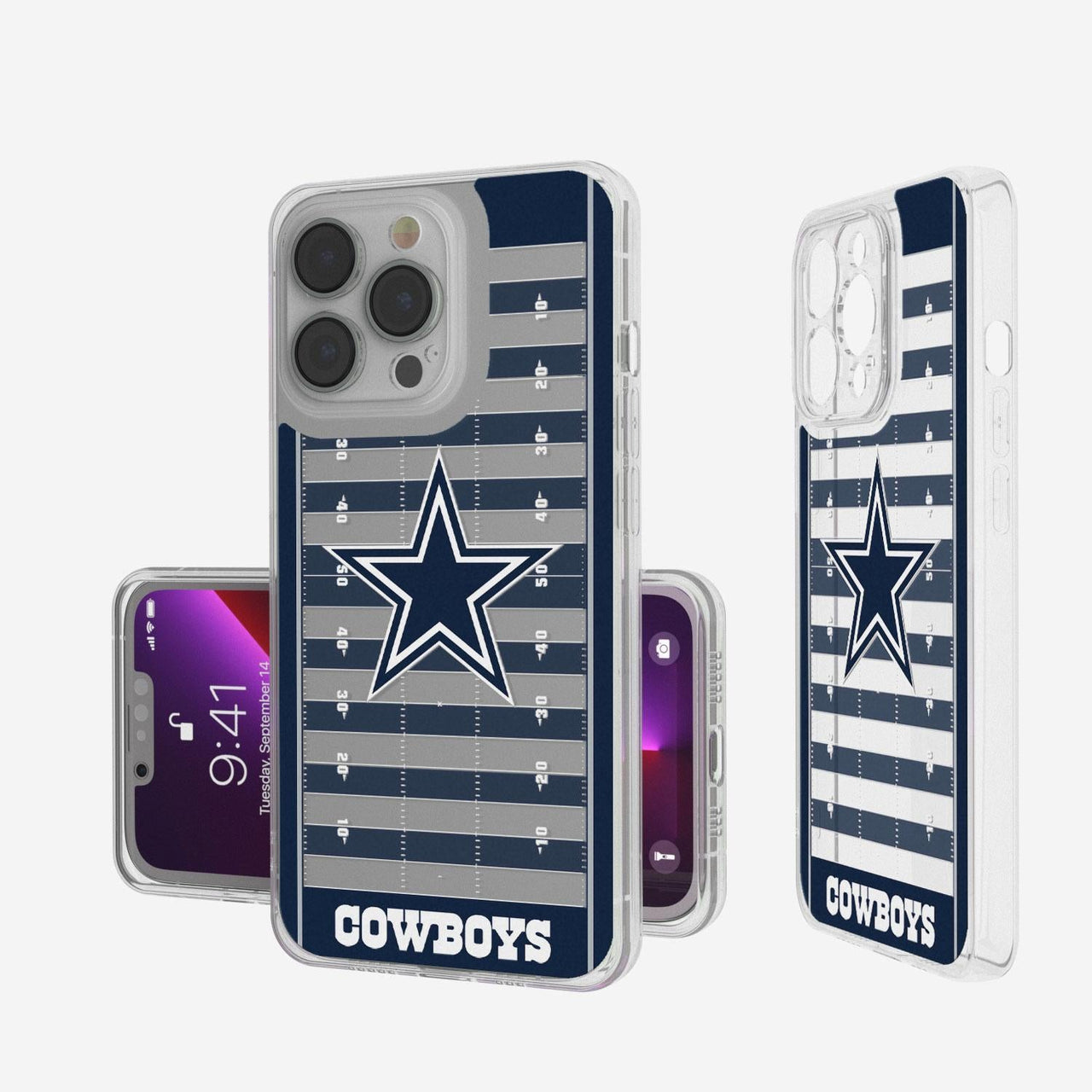 Dallas Cowboys Football Field Clear Case-0