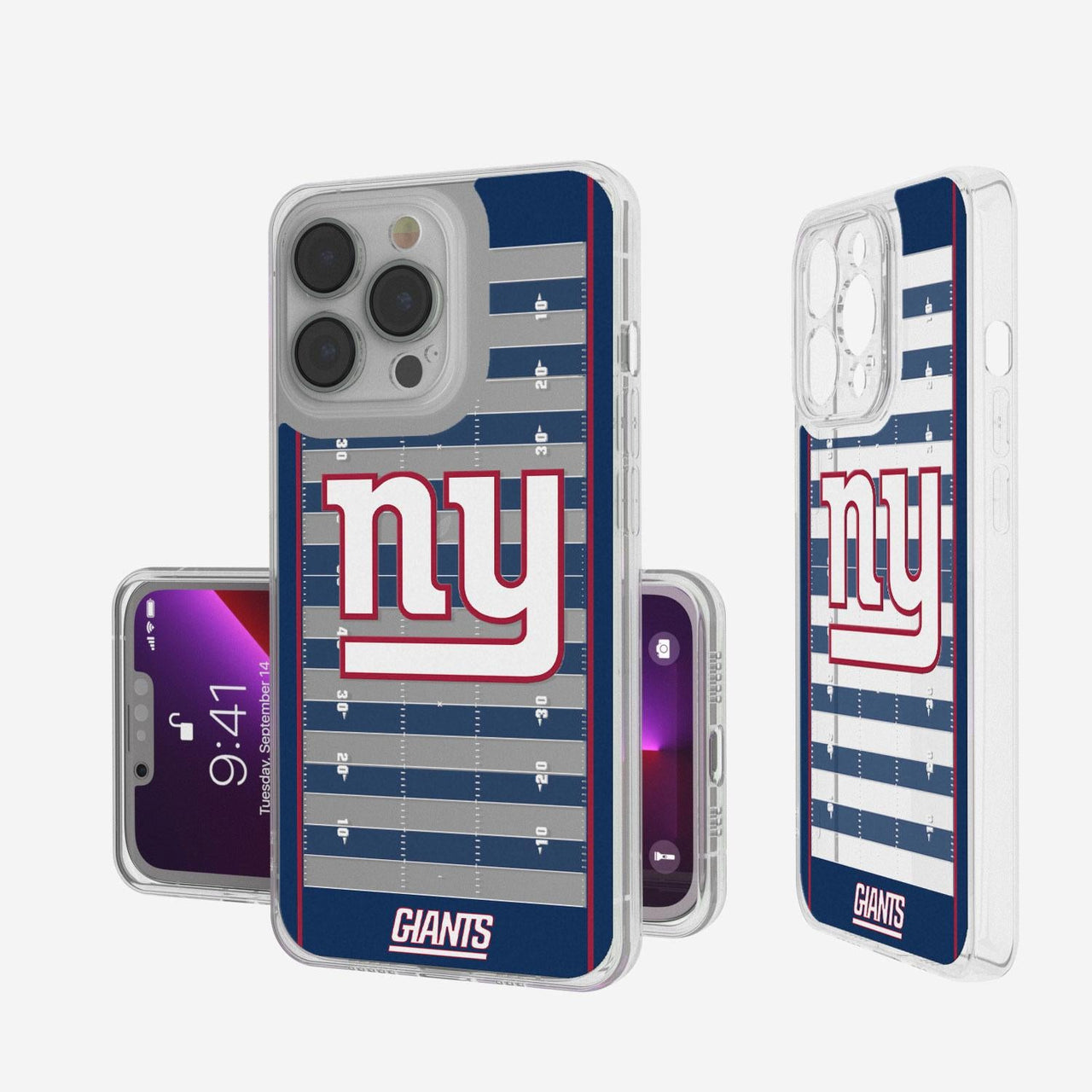 New York Giants Football Field Clear Case-0