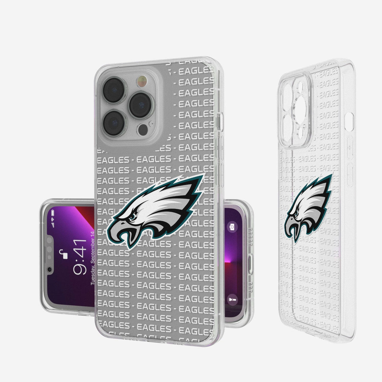 Philadelphia Eagles Blackletter Clear Case-0