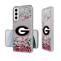 Thumbnail for University of Georgia Bulldogs Confetti Clear Phone Case-0