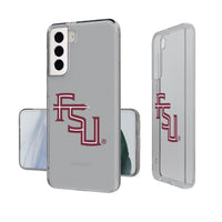 Thumbnail for Florida State University Seminoles Athletic Wordmark Insignia Clear Phone Case-0