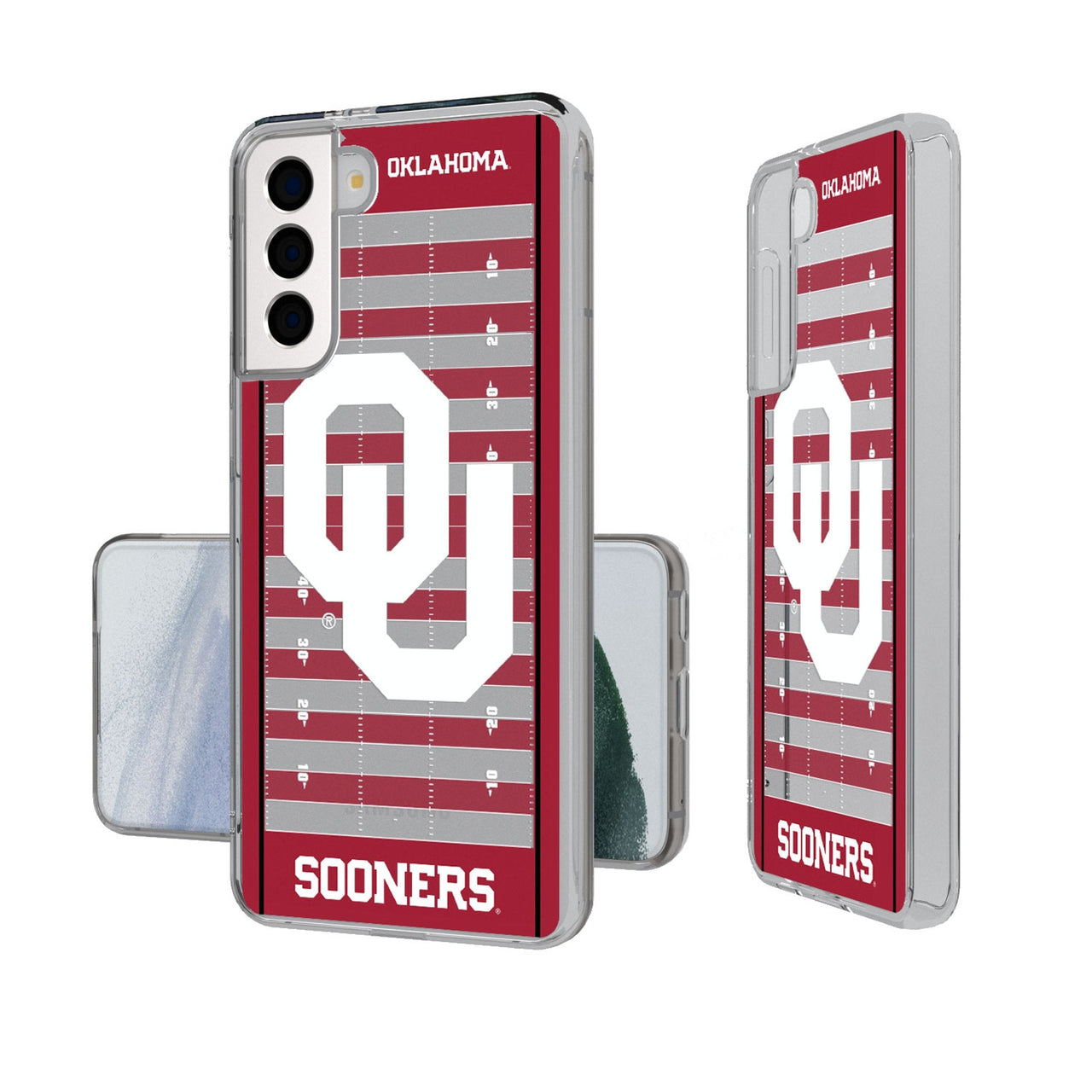 University of Oklahoma Sooners Field Clear Phone Case-0