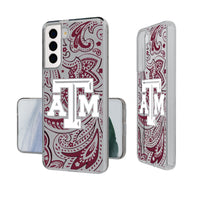 Thumbnail for Texas A&M University Aggies Paisley Clear Phone Case-0