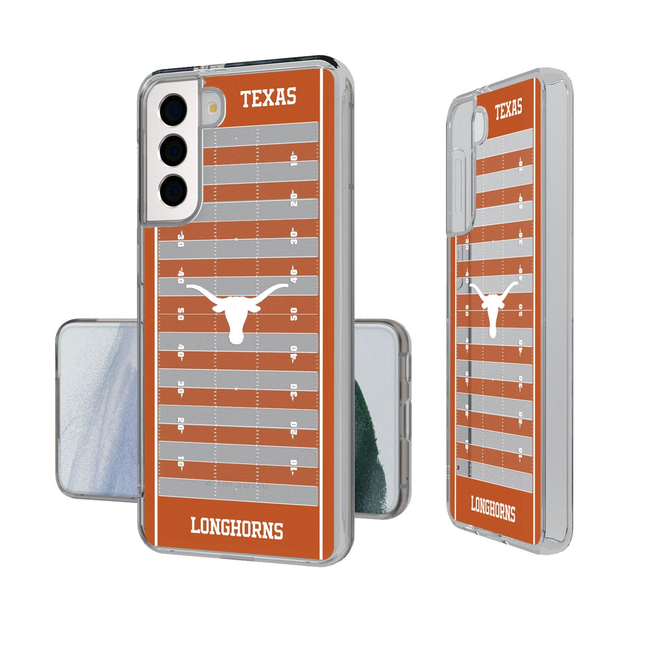 University of Texas Longhorns Field Clear Phone Case-0