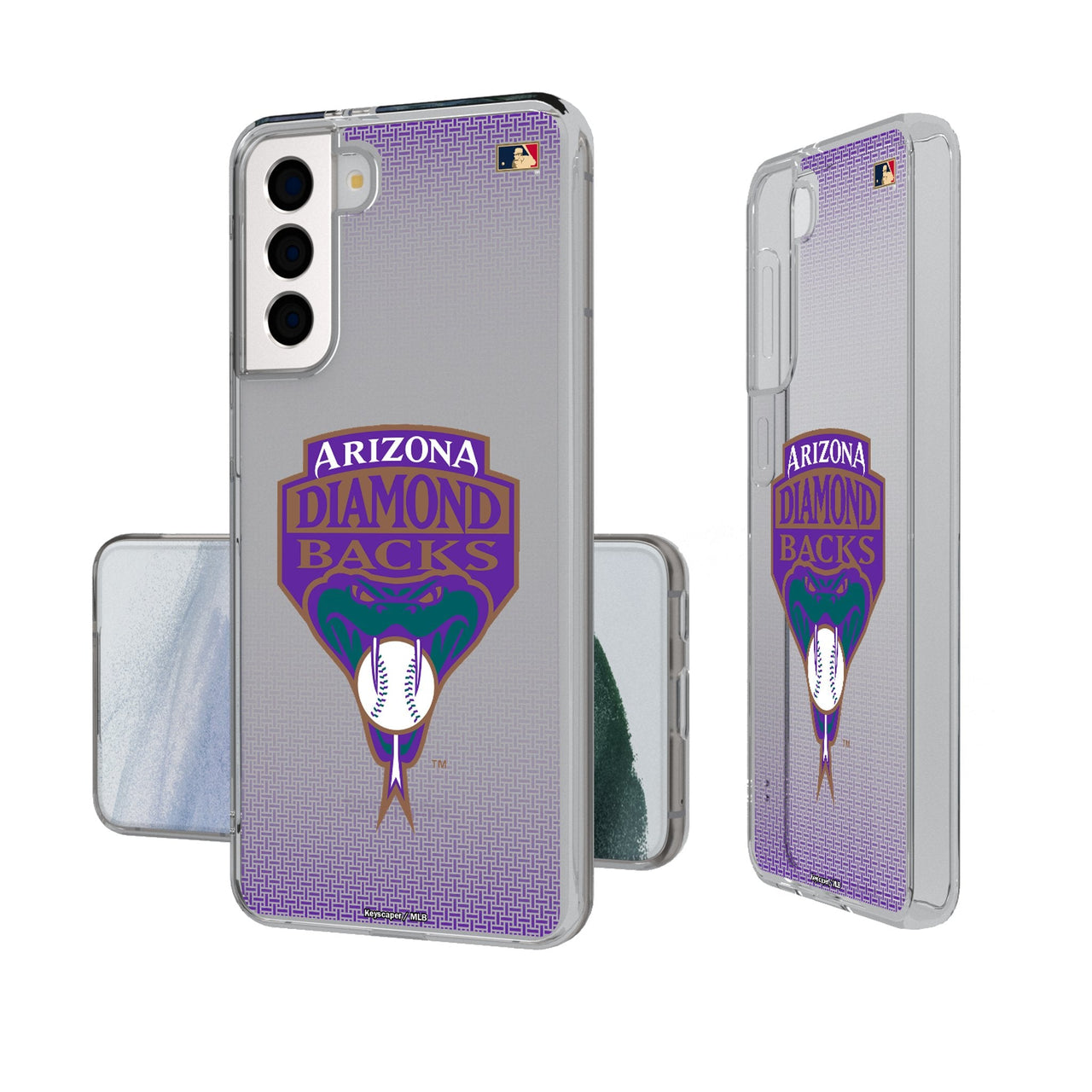 Arizona Diamondbacks 1999-2006 - Cooperstown Collection Linen Clear Phone Case-0