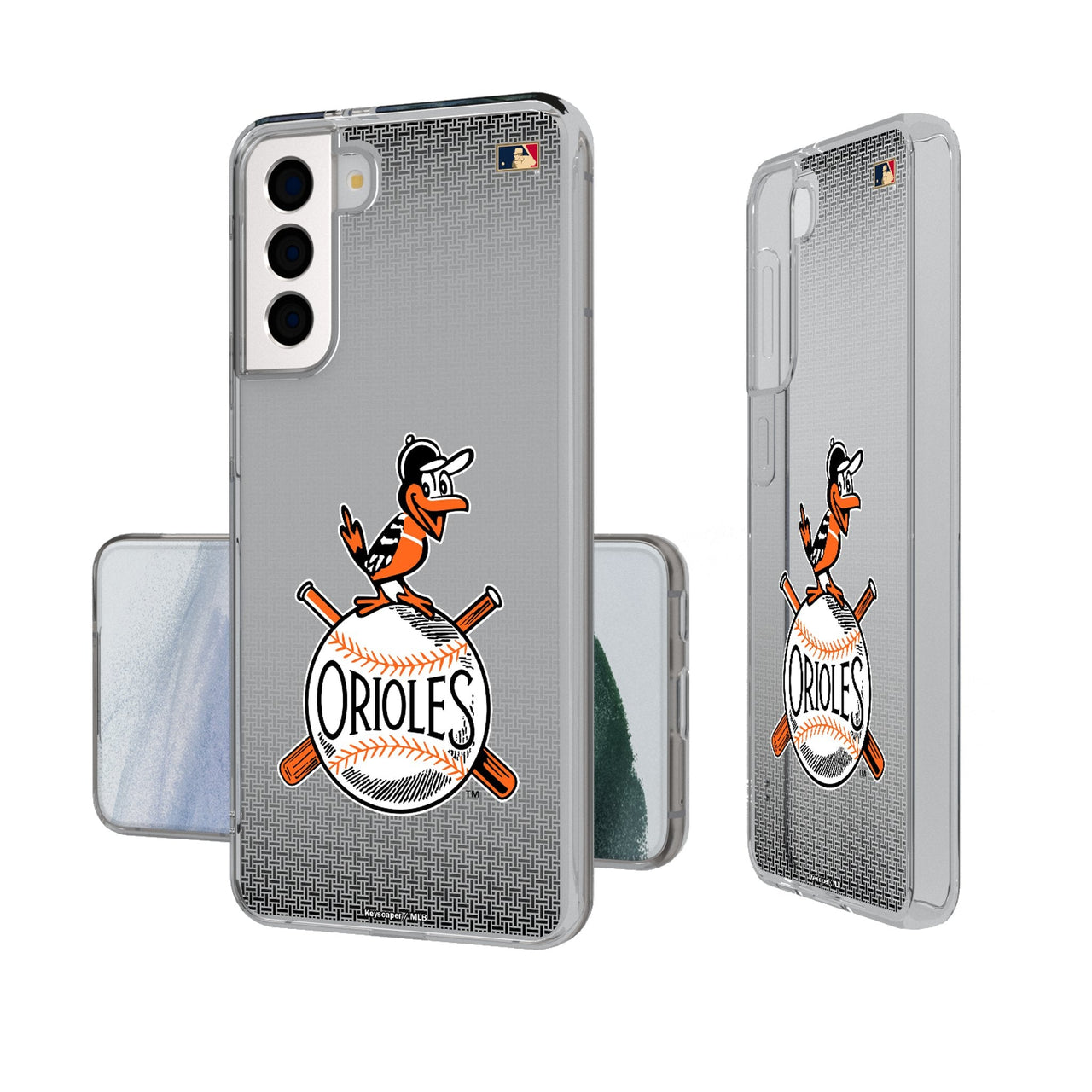 Baltimore Orioles 1954-1963 - Cooperstown Collection Linen Clear Phone Case-0