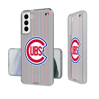 Thumbnail for Chicago Cubs 1948-1956 - Cooperstown Collection Pinstripe Clear Phone Case-0