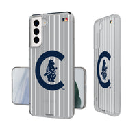 Thumbnail for Chicago Cubs 1911-1912 - Cooperstown Collection Pinstripe Clear Phone Case-0