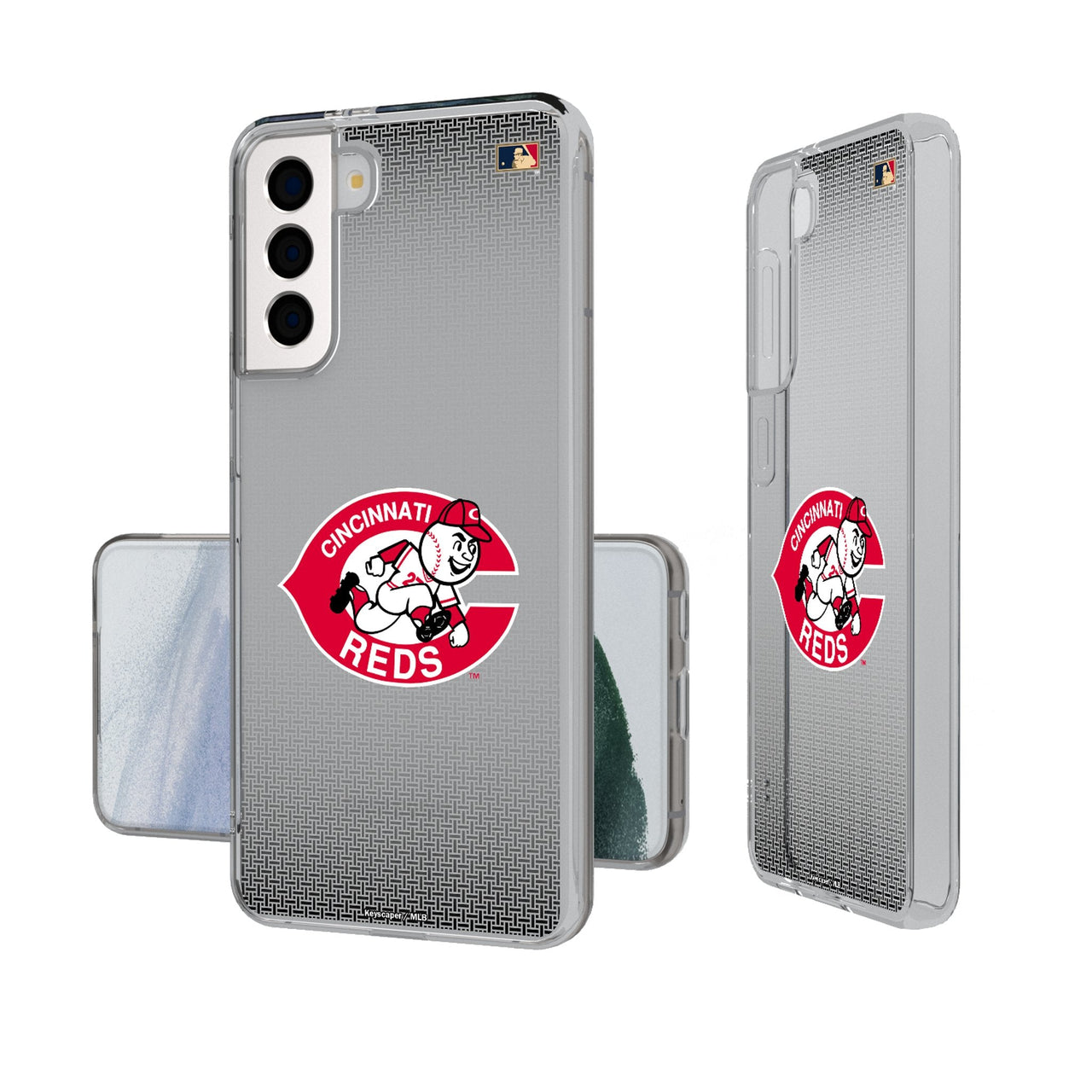 Cincinnati Reds 1974-1992 - Cooperstown Collection Linen Clear Phone Case-0