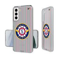 Thumbnail for Seattle Pilots 1969 - Cooperstown Collection Pinstripe Clear Phone Case-0