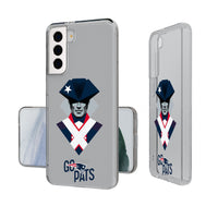 Thumbnail for New England Patriots 2024 Illustrated Limited Edition Clear Phone Case-1