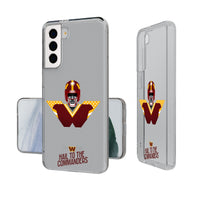 Thumbnail for Washington Commanders 2024 Illustrated Limited Edition Clear Phone Case-0