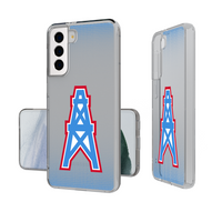 Thumbnail for Houston Oilers Historic Collection Linen Clear Phone Case-1