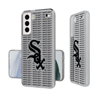 Thumbnail for Chicago White Sox Text Backdrop Clear Phone Case-0