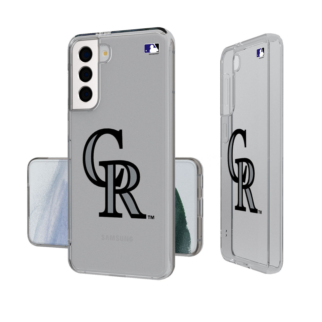 Colorado Rockies Insignia Clear Case-11